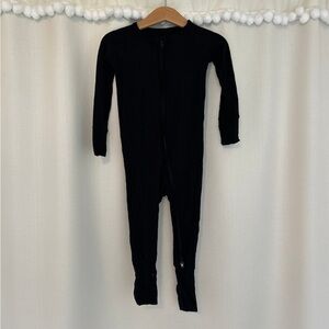 Little sleepies black zippy